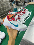 Nike HD2017 Dragon Year Sneakers in White and Teal - product image from the listing.