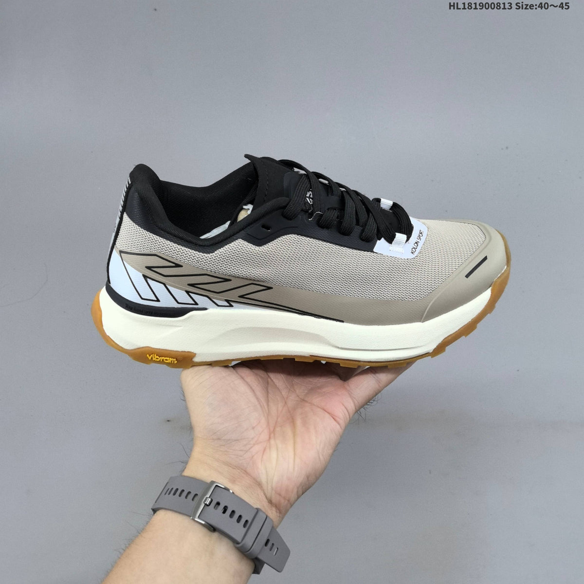 KOLON SPORT SWIFT LTR Low-Cut Outdoor Sneakers - product image from the listing.