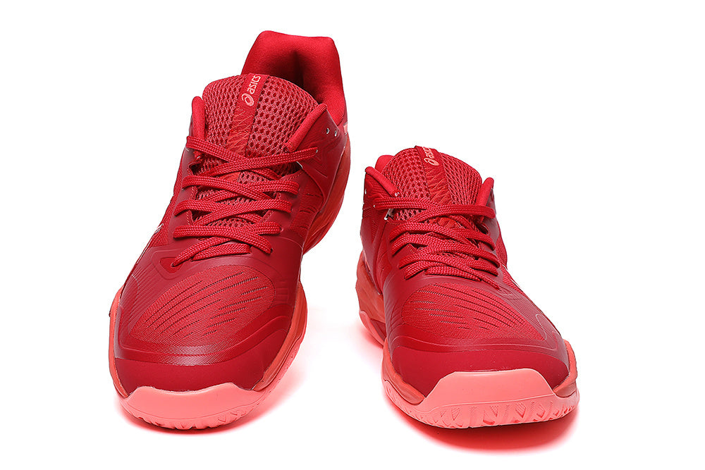 ASICS Red Court Footwear - product photo shown in the listing for this item.