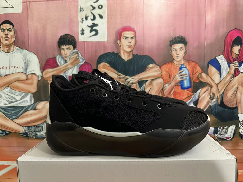 Jordan Luka 2 Basketball Shoes in Black - product image from the listing.