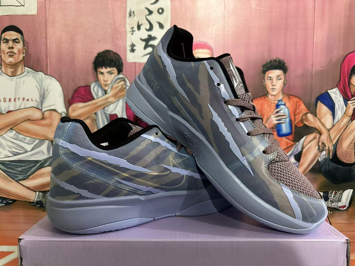 Nike Kobe 8 Basketball Footwear Blue Gray Camouflage - product image from the listing.