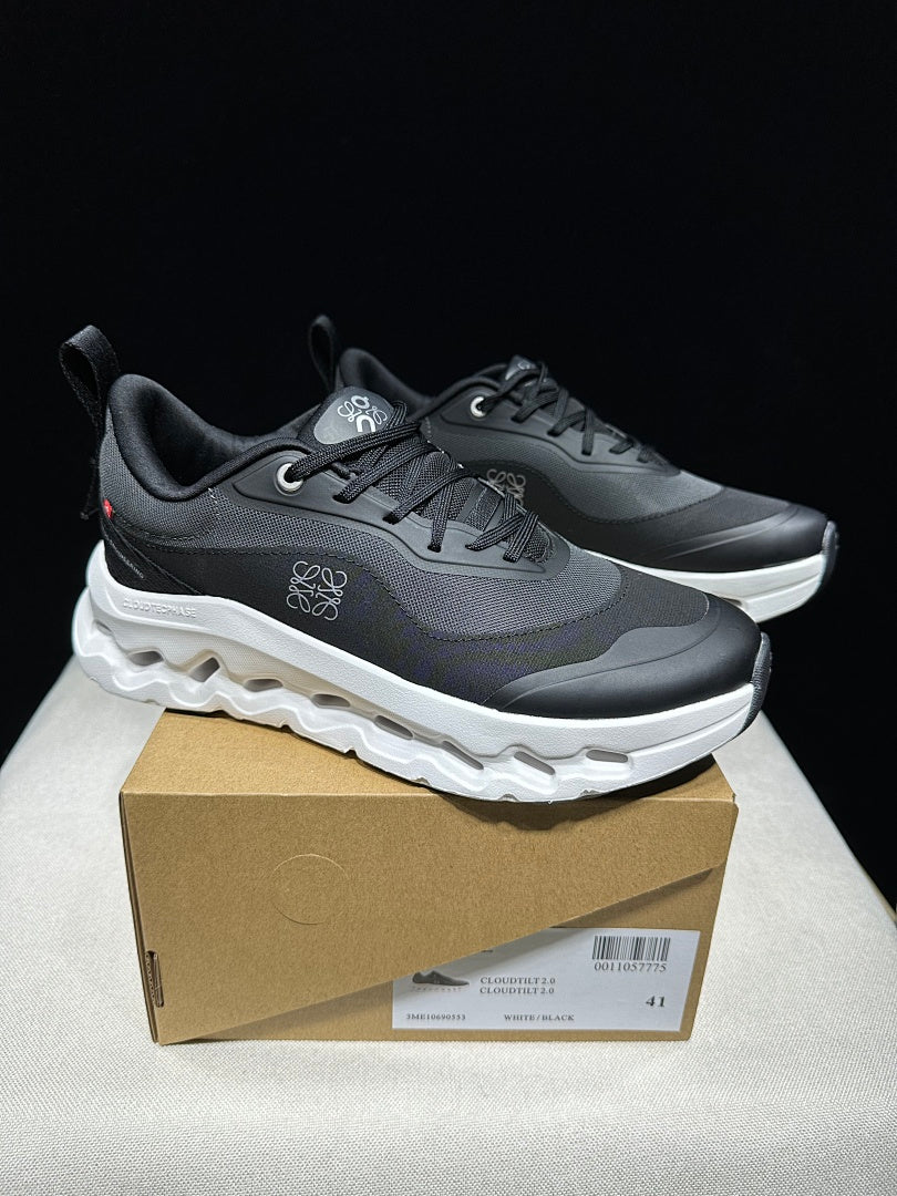 On Cloudtilt 2.0 Sneakers in Black and White - product image from the listing.