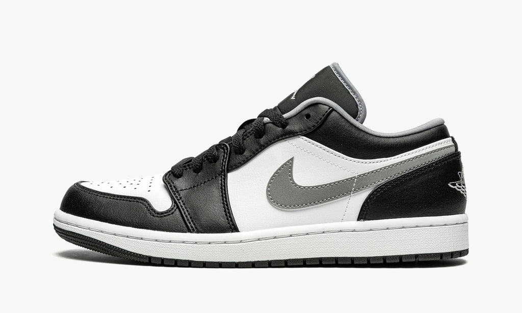 Air Jordan 1 Low Black / Particle in Grey - product image from the listing.