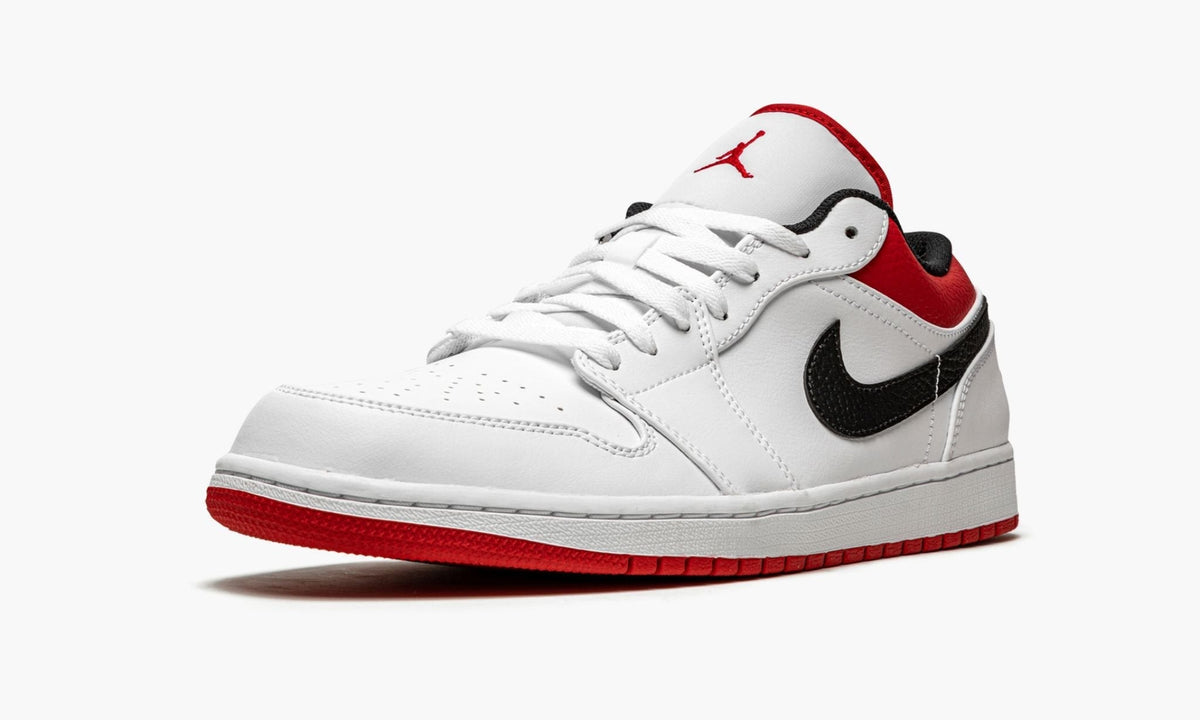 Air Jordan 1 Low White / Gym in Red - product image from the listing.