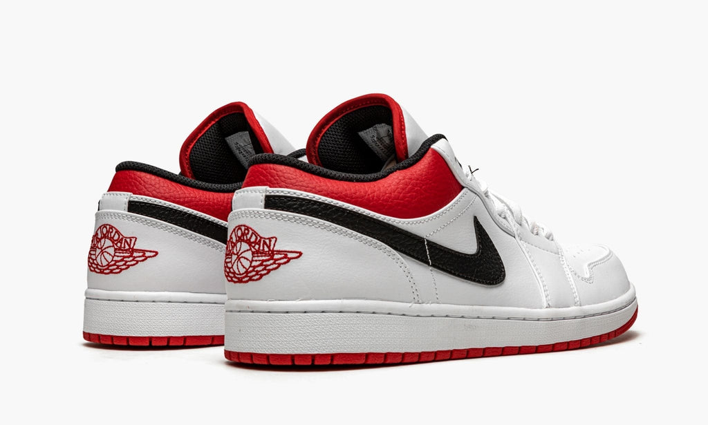 Air Jordan 1 Low White / Gym in Red - product image from the listing.
