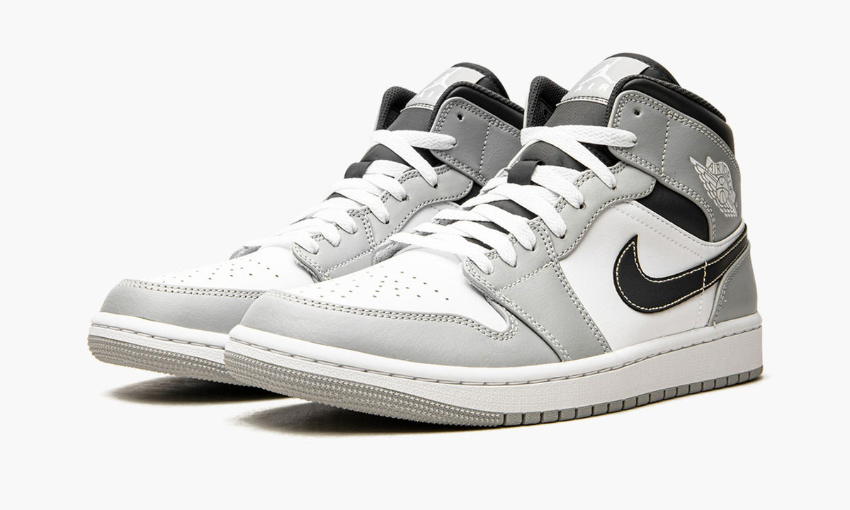 "Light Smoke Grey 2.0" Air Jordan 1 Mid - product image from the listing.