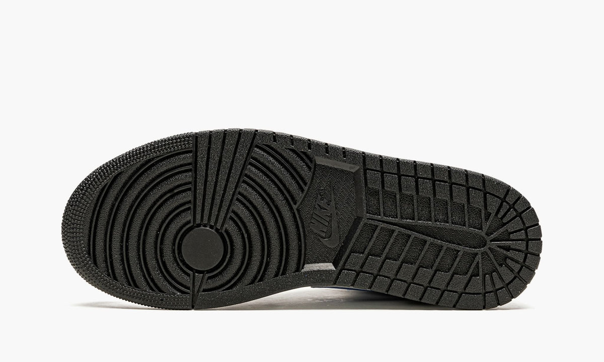 "Racer Blue / Black / White" Air Jordan 1 Mid - product image from the listing.
