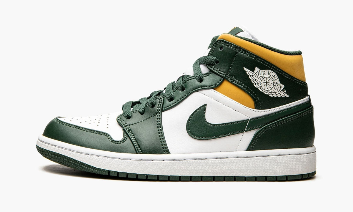"Sonics" Air Jordan 1 Mid - product photo shown in the listing for this item.