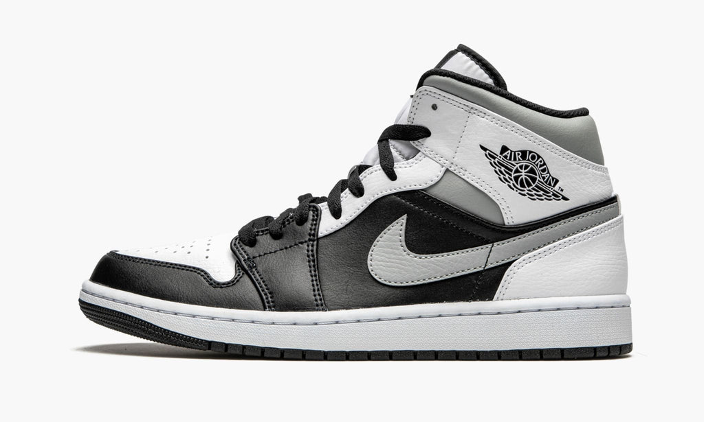 "White Shadow" Air Jordan 1 Mid - product image from the listing.