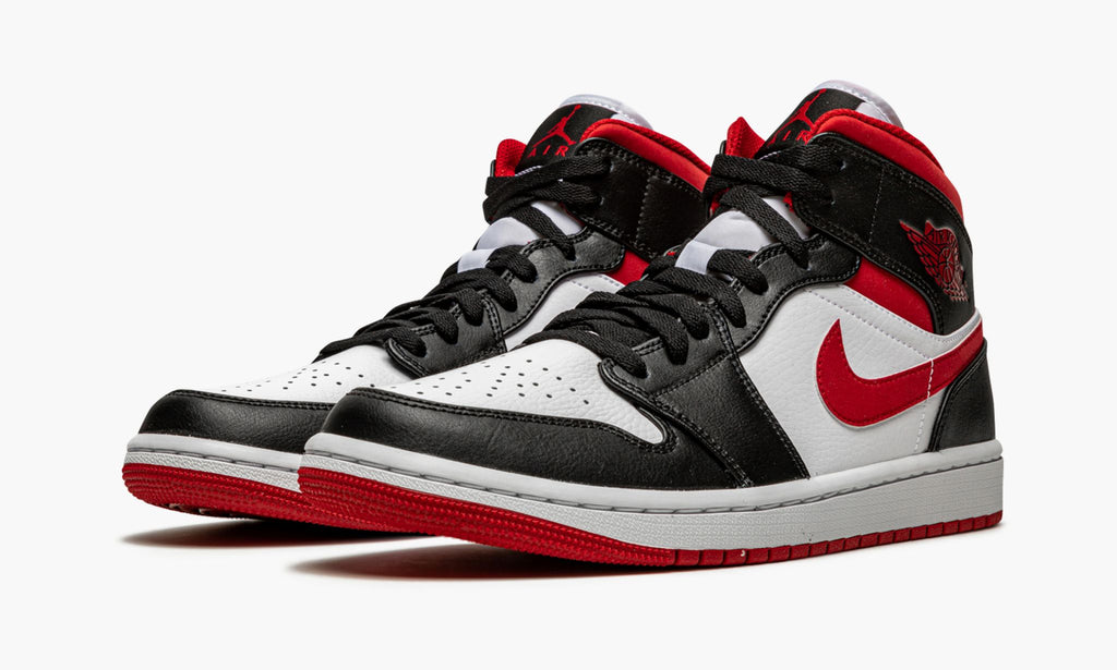 Air Jordan 1 Mid in Metallic Red - product image from the listing.