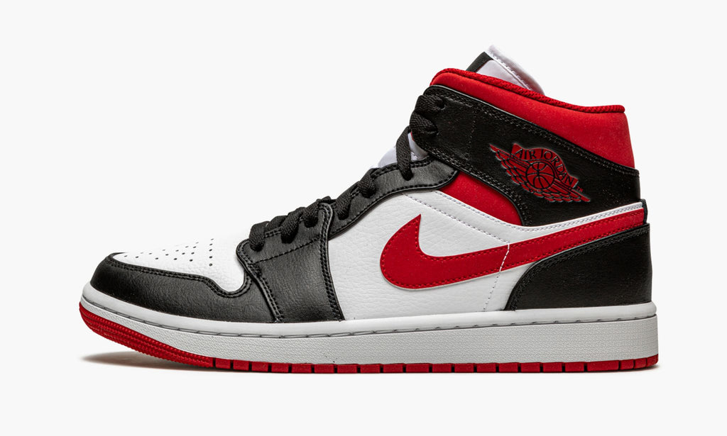 Air Jordan 1 Mid in Metallic Red - product image from the listing.