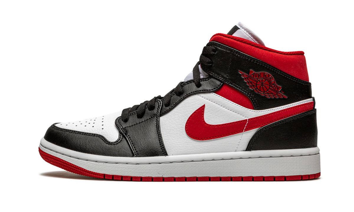 Air Jordan 1 Mid in Metallic Red - product image from the listing.