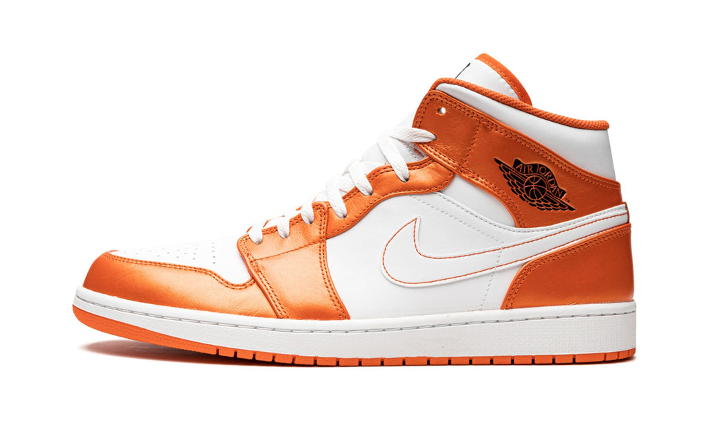 Air Jordan 1 Mid SE Electro in Orange - product image from the listing.