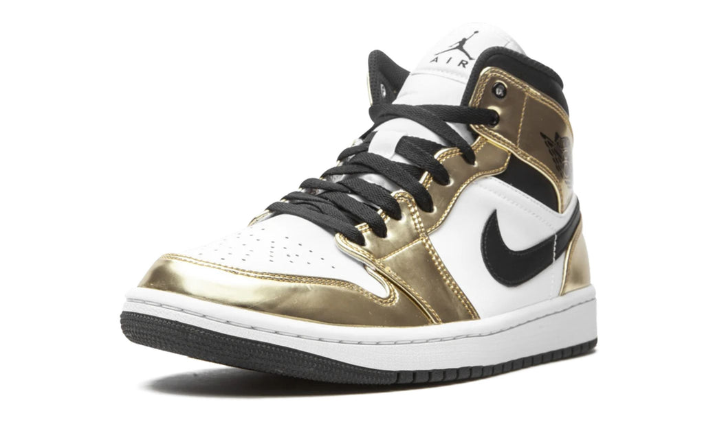 Air Jordan 1 Mid SE in Metallic Gold - product image from the listing.