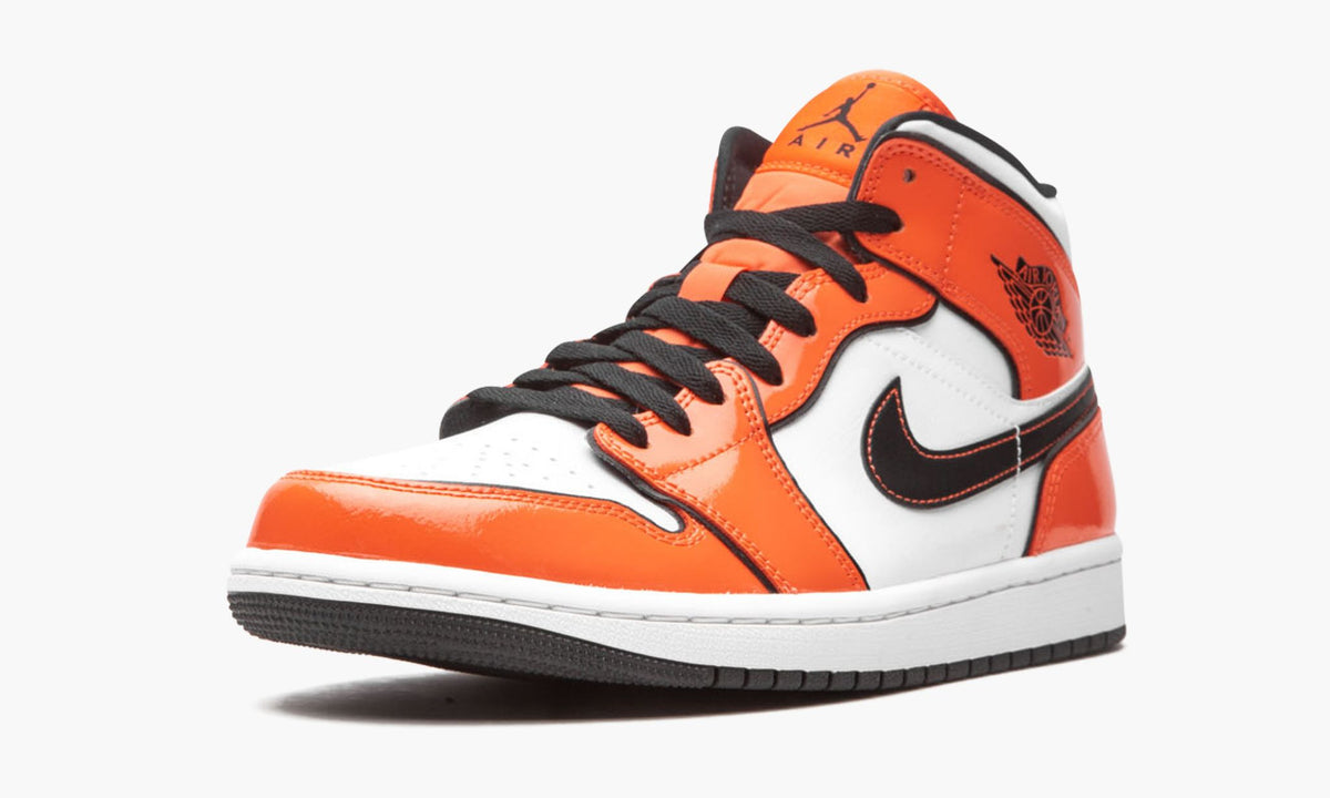 Air Jordan 1 Mid SE Turf in Orange - product image from the listing.