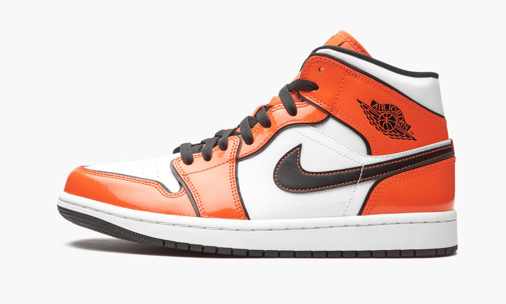 Air Jordan 1 Mid SE Turf in Orange - product image from the listing.