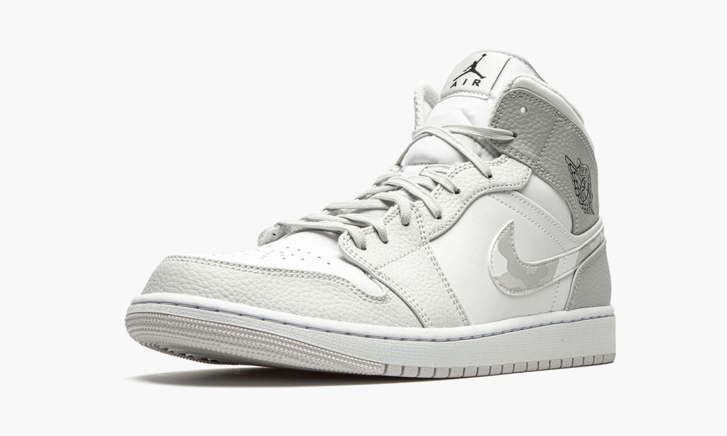 White Camo - Air Jordan 1 Mid - product image from the listing.