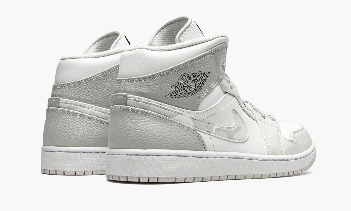 White Camo - Air Jordan 1 Mid - product image from the listing.