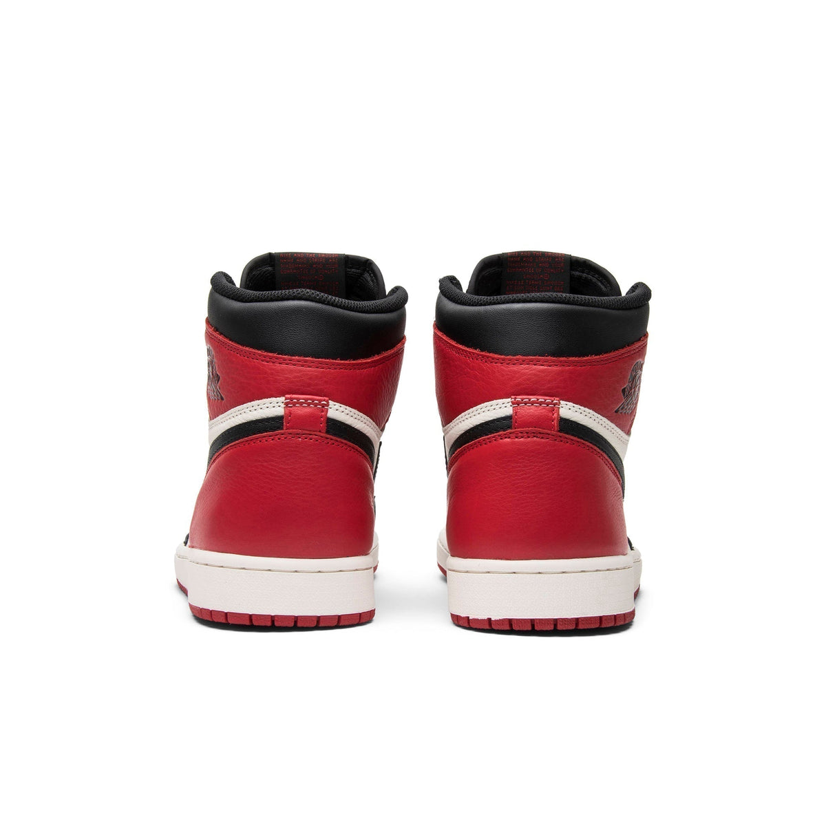 "Bred Toe" Air Jordan 1 Retro High OG 555088-610 - product image from the listing.