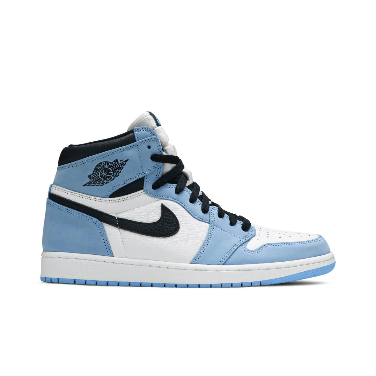 "University Blue" Air Jordan 1 Retro High OG 555088-134 - product image from the listing.
