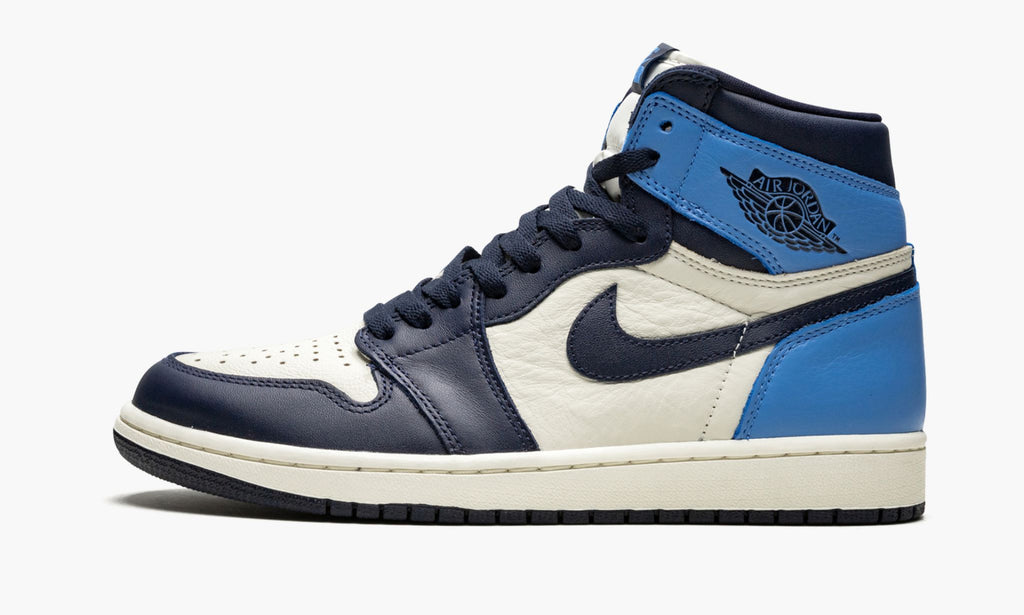"Obsidian/University Blue" Air Jordan 1 Retro High OG - product image from the listing.
