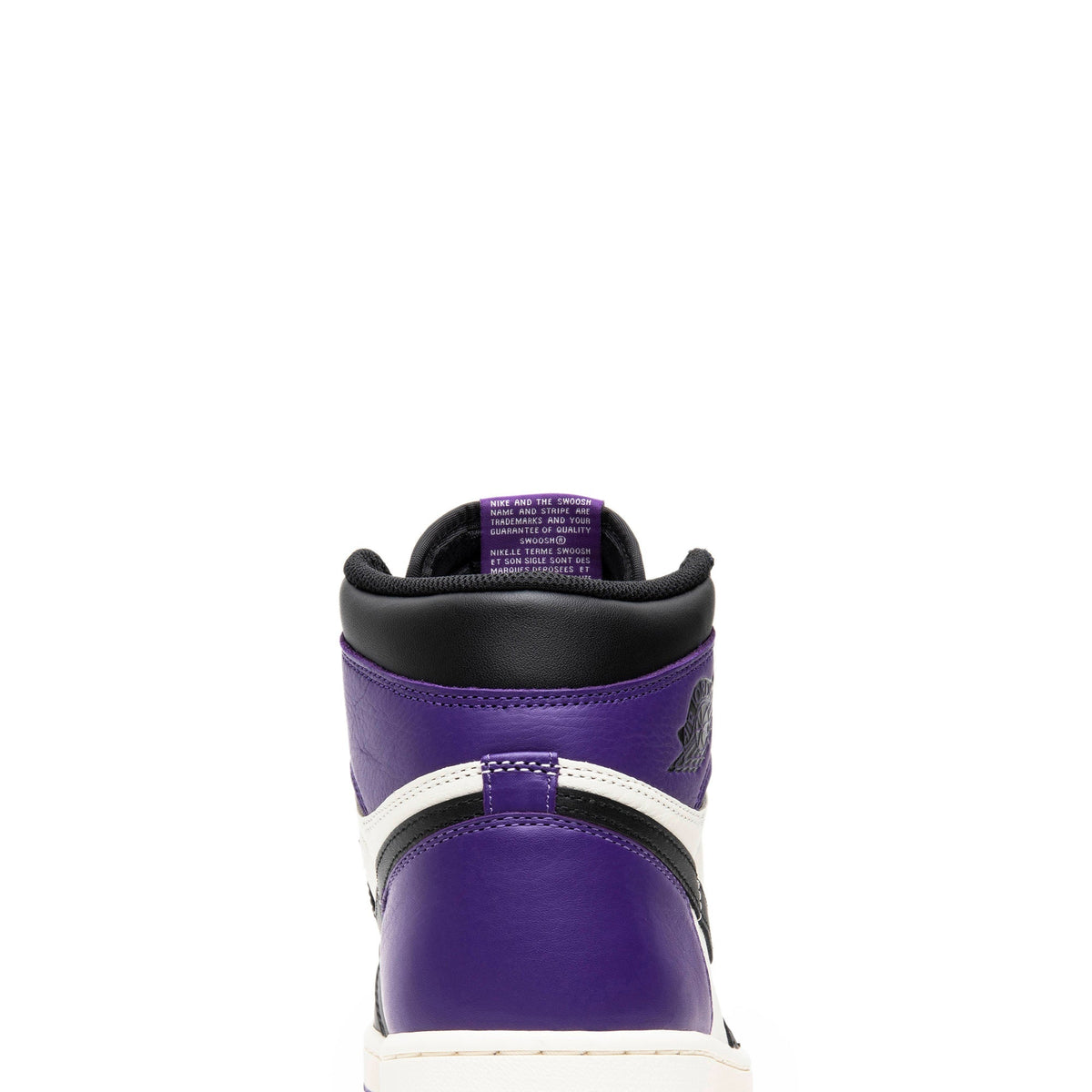 Air Jordan 1 Retro High OG Court in Purple 555088-501 - product image from the listing.