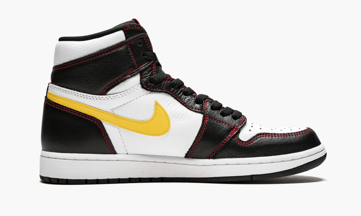 Air Jordan 1 Retro High OG Defiant in Yellow - product image from the listing.
