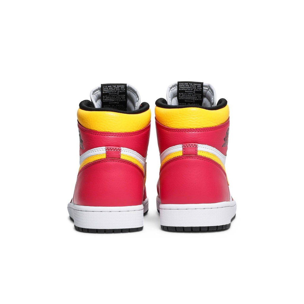 Air Jordan 1 Retro High OG Light Fusion in Red 555088-603 - product image from the listing.