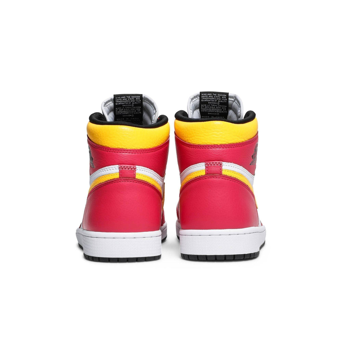 Air Jordan 1 Retro High OG Light Fusion in Red 555088-603 - product image from the listing.