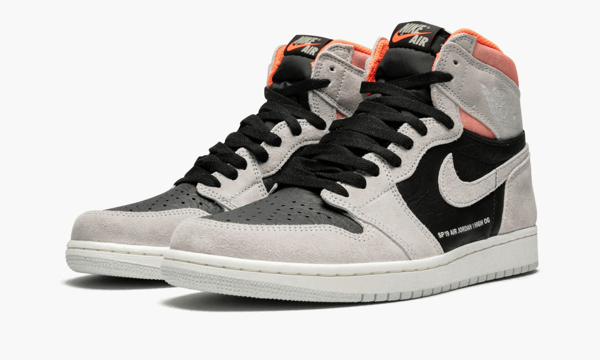 Neutral Grey/Hyper Crimson - Air Jordan 1 Retro High OG - product image from the listing.