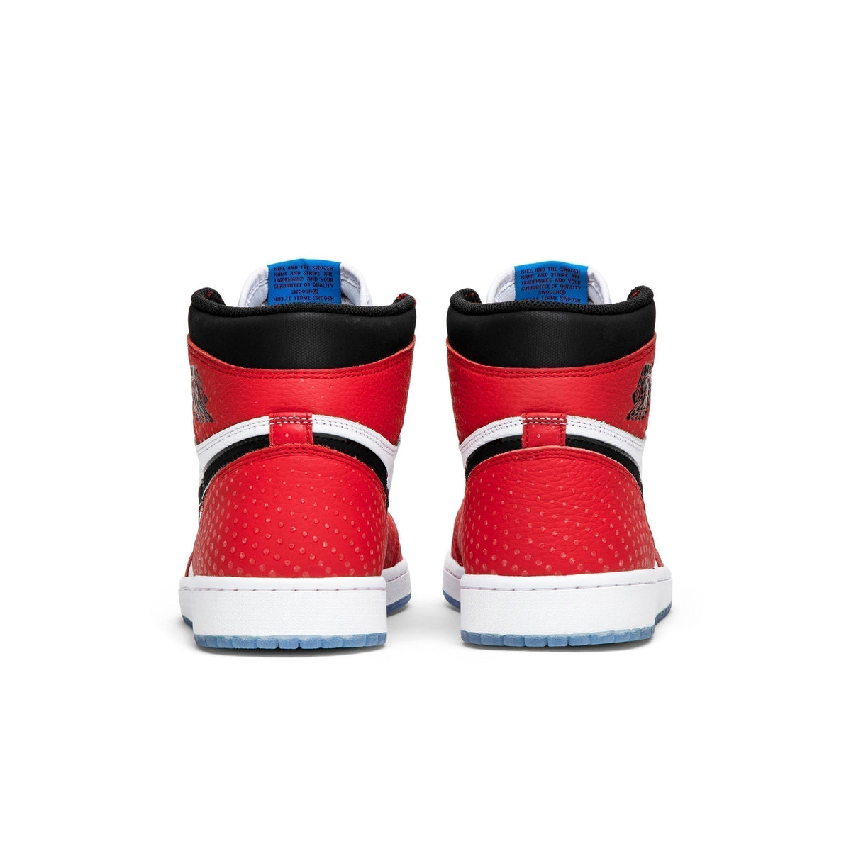 Spider-Man Origin Story - Air Jordan 1 Retro High OG 555088-602 - product image from the listing.