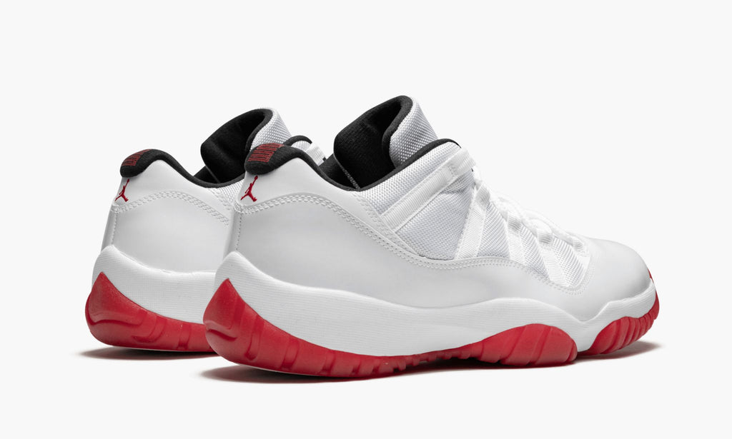 Air Jordan 11 Retro Low White/Varsity in Red - product image from the listing.