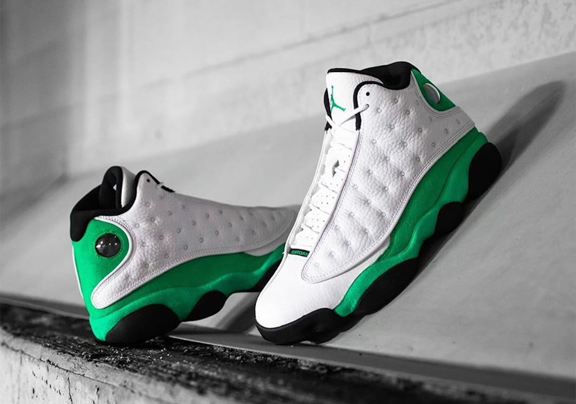 Air Jordan 13 Lucky in Green - product image from the listing.