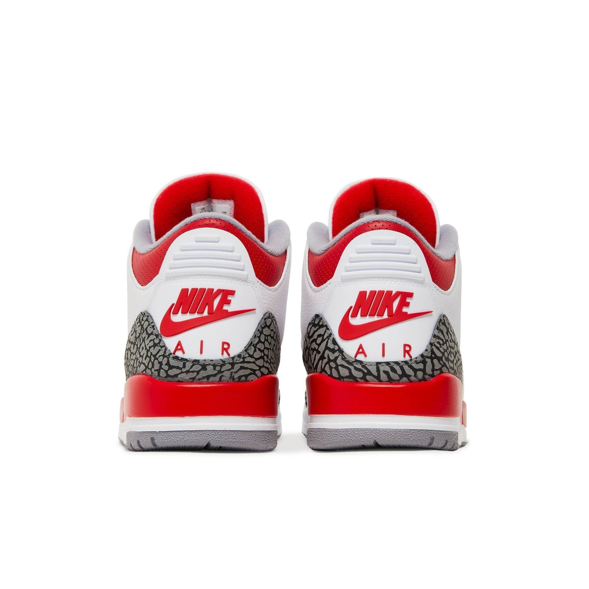 "Fire Red" Air Jordan 3 Retro 2022 DN3707-160 - product image from the listing.