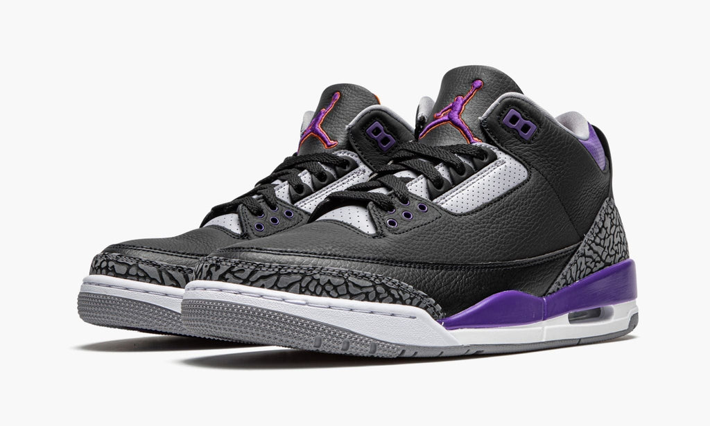 "Court Purple" Air Jordan 3 Retro - product image from the listing.
