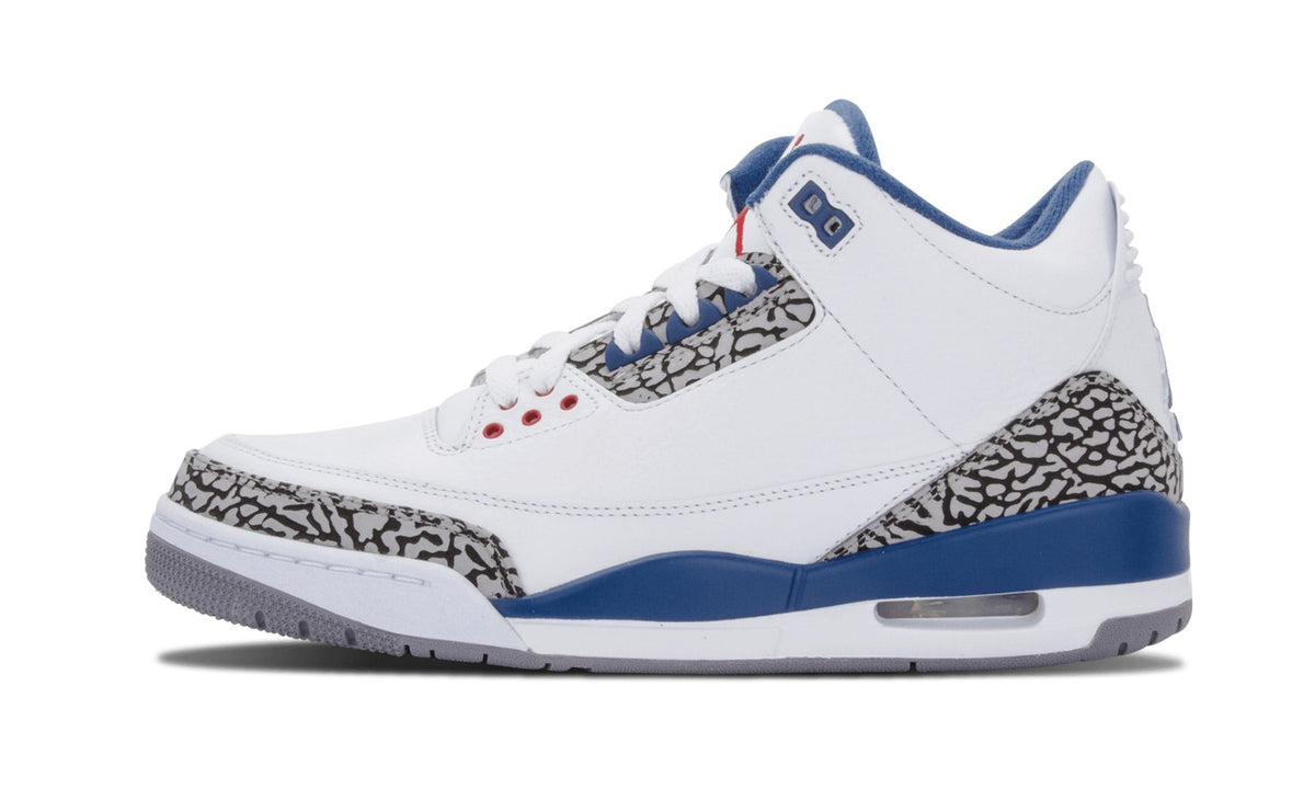 "True Blue" Air Jordan 3 Retro - product image from the listing.
