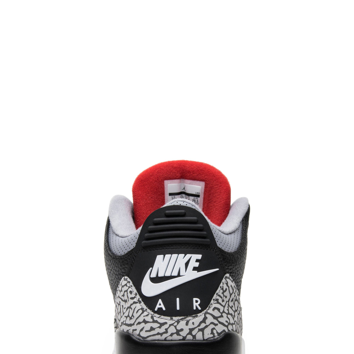 "Black Cement" Air Jordan 3 Retro OG 2018 854262-001 - product image from the listing.