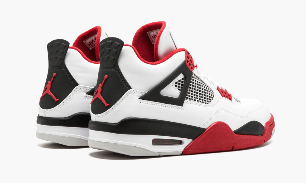 "Fire Red" Air Jordan 4 Retro - product image from the listing.