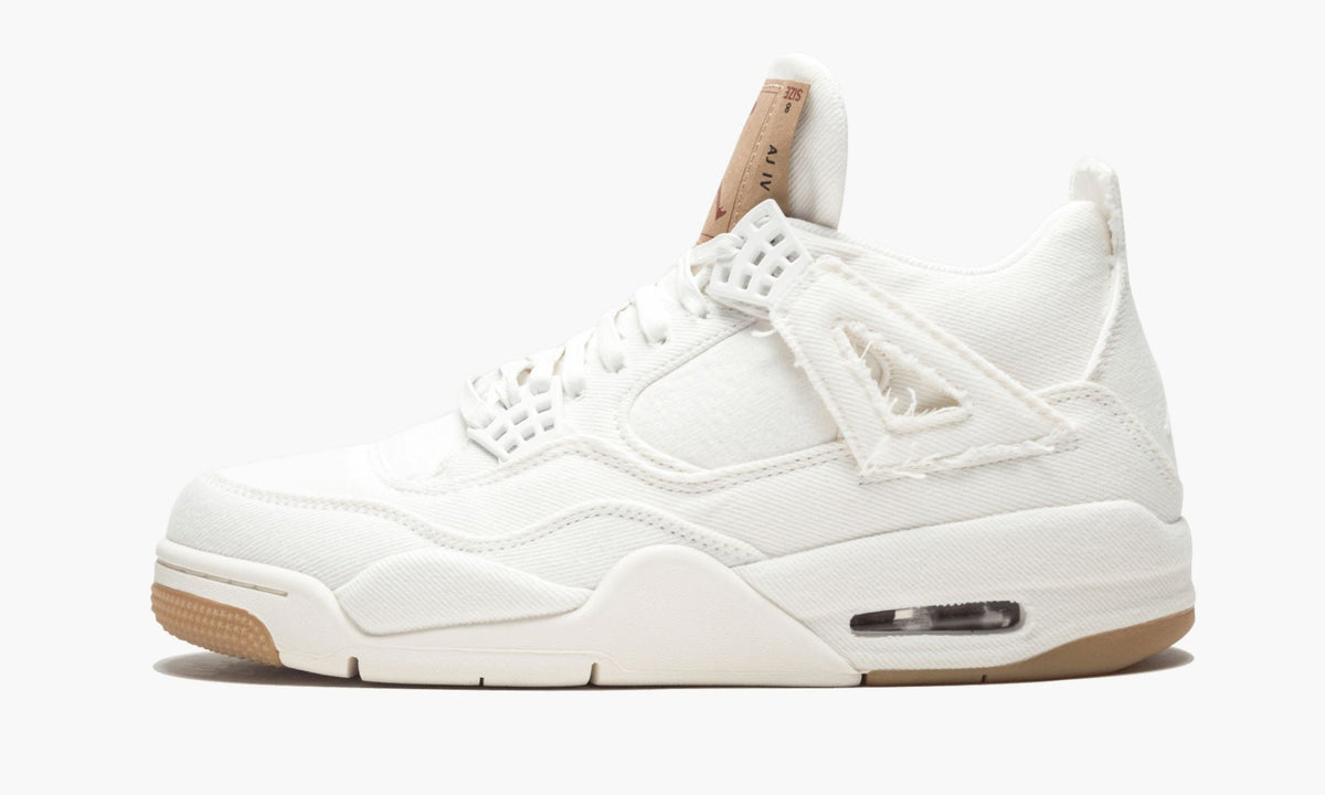 "White Denim" Air Jordan 4 Retro Levis NRG - product image from the listing.