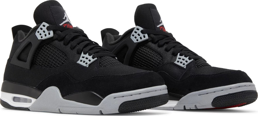 Black Canvas - Air Jordan 4 Retro SE - product image from the listing.