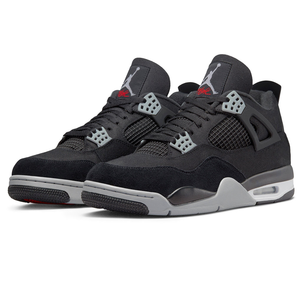 Black Canvas - Air Jordan 4 Retro SE - product image from the listing.