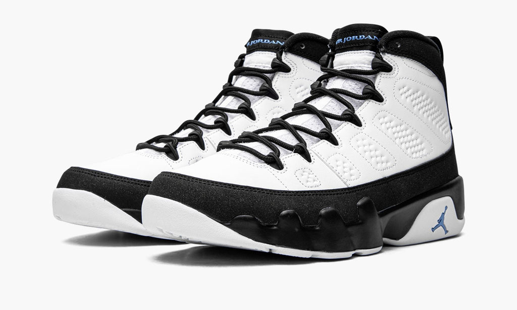 Air Jordan 9 Retro in University Blue - product image from the listing.