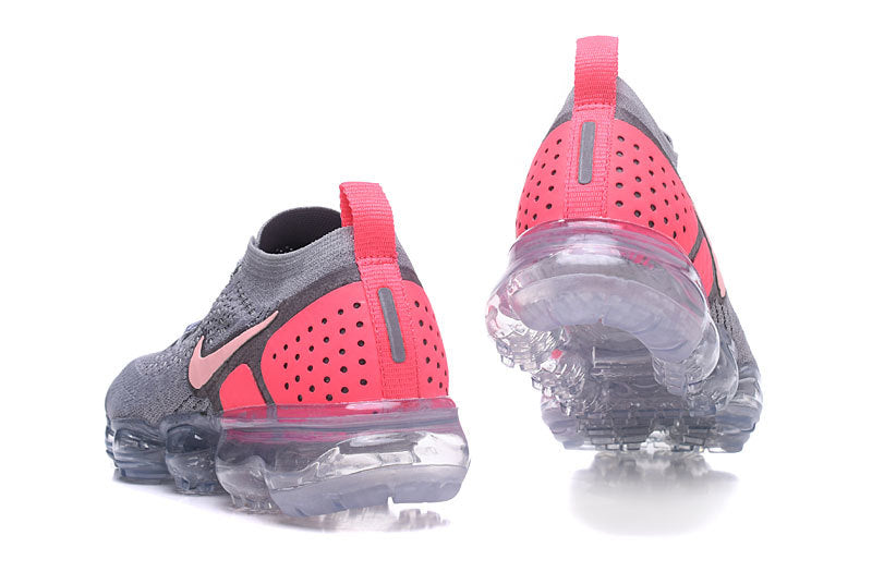 Nike Air VaporMax Flyknit 2 Sneakers in Grey Pink 942843-006 - product image from the listing.