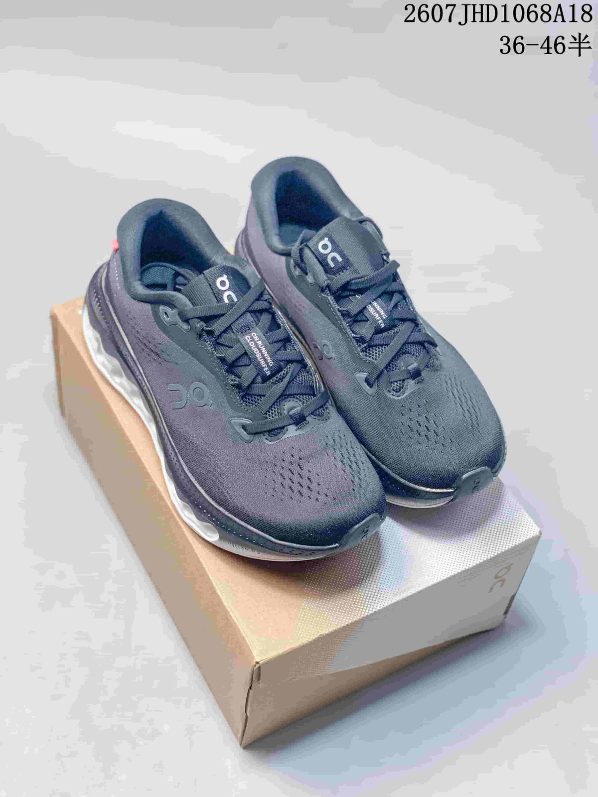 On Cloudsurfer 3 Sneakers for Running Dark Gray Style 2607JHD1068A18 - product image from the listing.