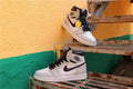 Nike SB x Air Jordan 1 Retro High OG Sneakers in Light Bone - product image from the listing.