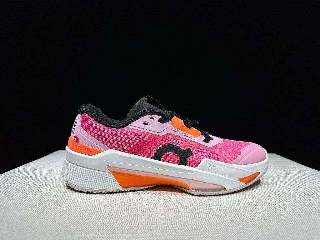 On The Roger Pro Fire Pink Flame Tennis Footwear - product image from the listing.