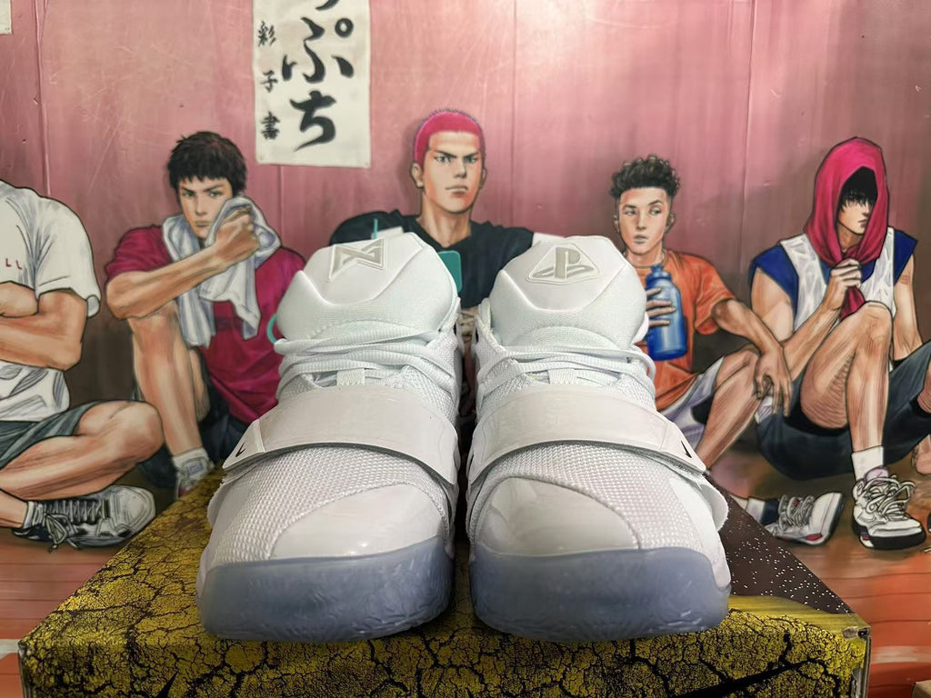 Nike PG 6 Basketball Shoes in White - product image from the listing.