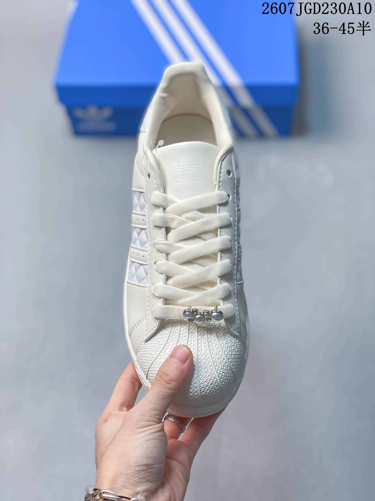 Adidas Superstar II Sneakers in White 2607JGD230A10 - product image from the listing.
