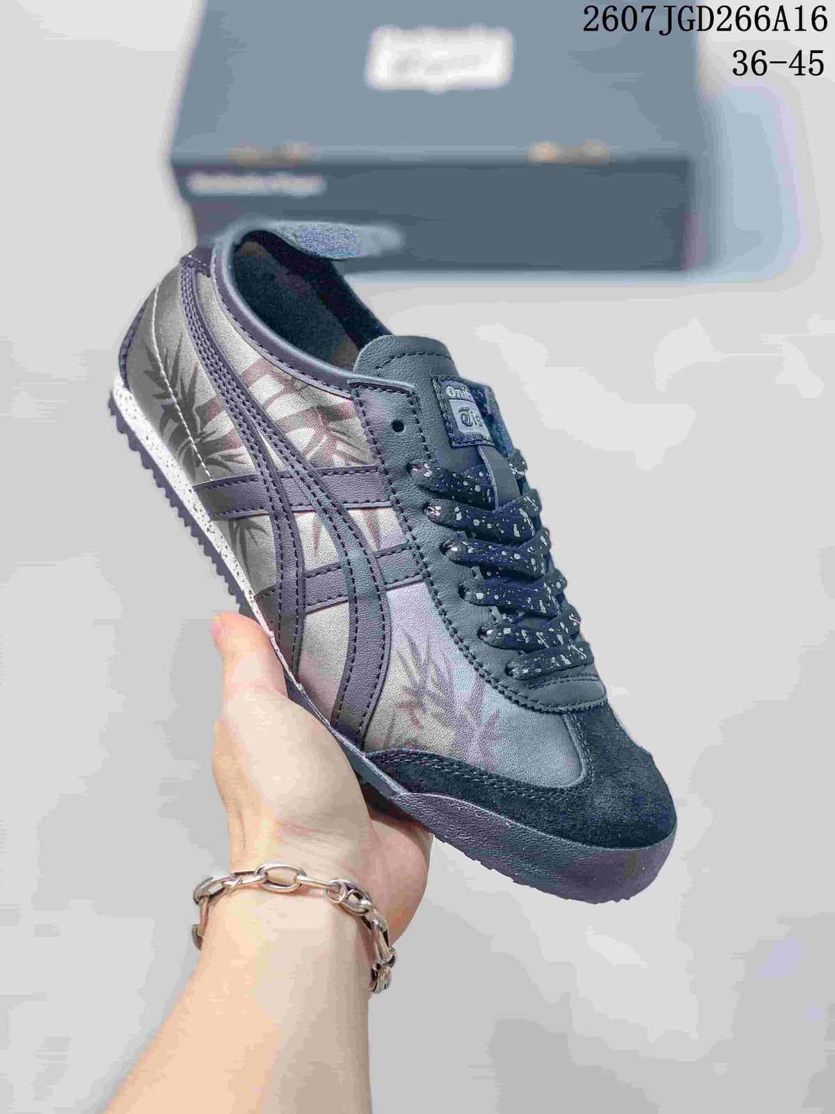 Onitsuka Tiger Mexico 66 Sneakers in Black Silver 07JGD266A16 - product image from the listing.