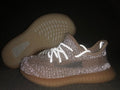 Adidas Yeezy Boost 350 V2 Kids Sneakers in Silver Pink - product image from the listing.